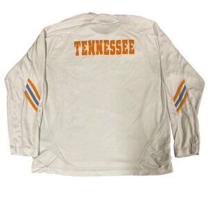 Adidas Long Sleeve Tennessee Volunteers Soccer Men's Large White Orange Shirt